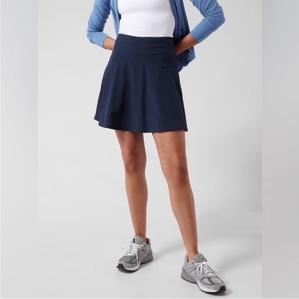 Athleta All Day Navy Blue Tennis Golf Skort  Size 4